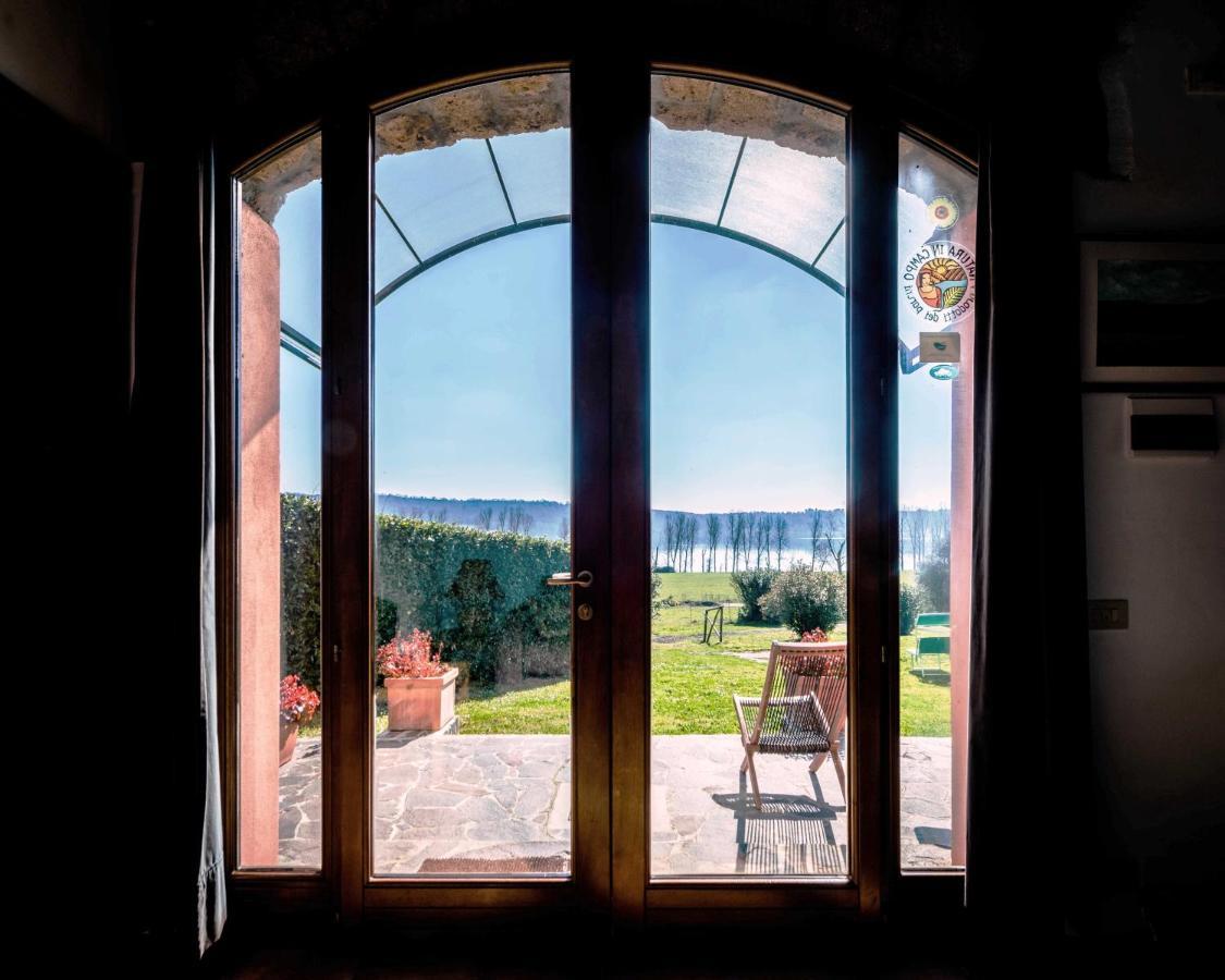 Villa Il Castoro Di Martignano Anguillara Sabazia Exterior foto