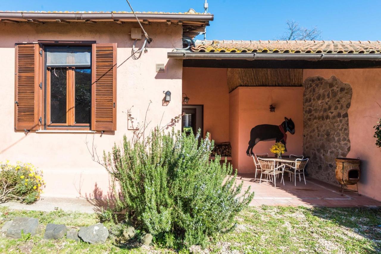 Villa Il Castoro Di Martignano Anguillara Sabazia Exterior foto